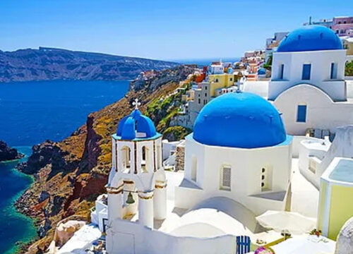 SANTORINI WITH ATHENS ESCAPE